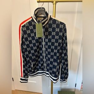 NWT Gucci Men’s Jaquard Jacket size: Large
